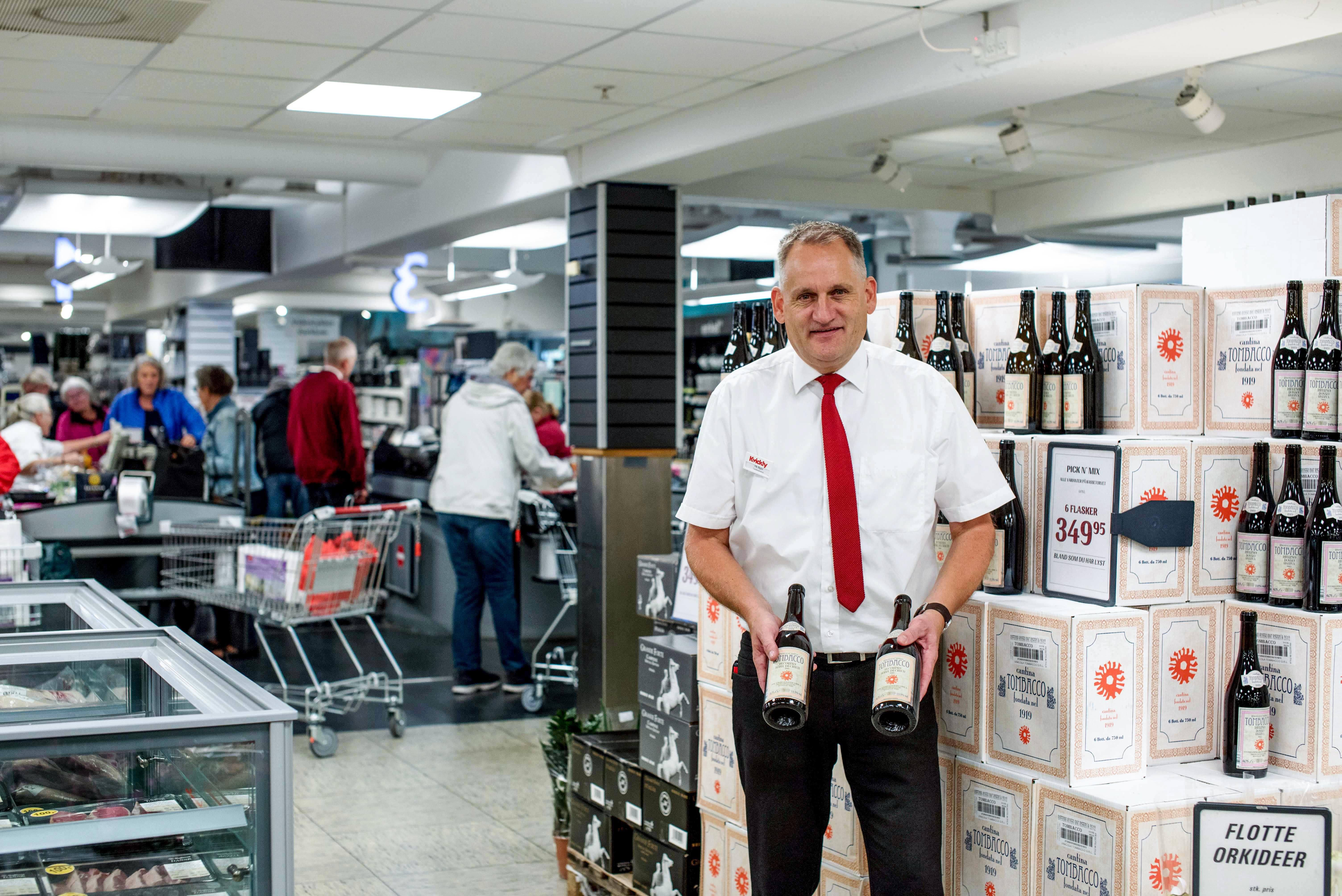 Special øl Allerød, Nordsjælland, indehaver af lokal kvickly